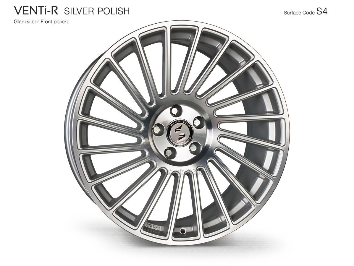 EtaBeta VENTi-R 8,5x20 5x112 ET35 Silver