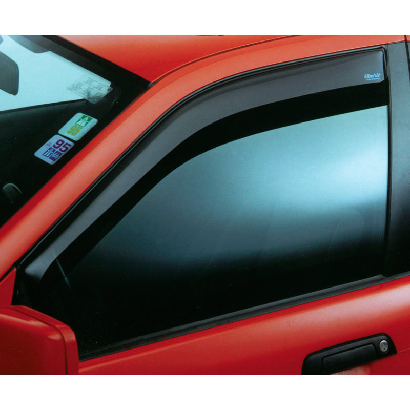 Zijwindschermen  Mitsubishi Colt 3 deurs 2009-2012
