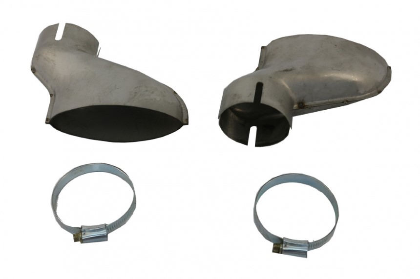 Achterbumper Diffuser passend voor Audi A6 C6 4F RS6 Look met Sierstukken 04-08