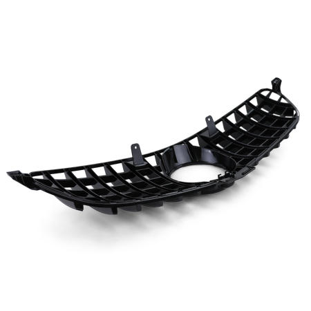 Grill passend voor Mercedes GLE W166 SUV (15-18) GT-R Panamericana Design Glans Zwart