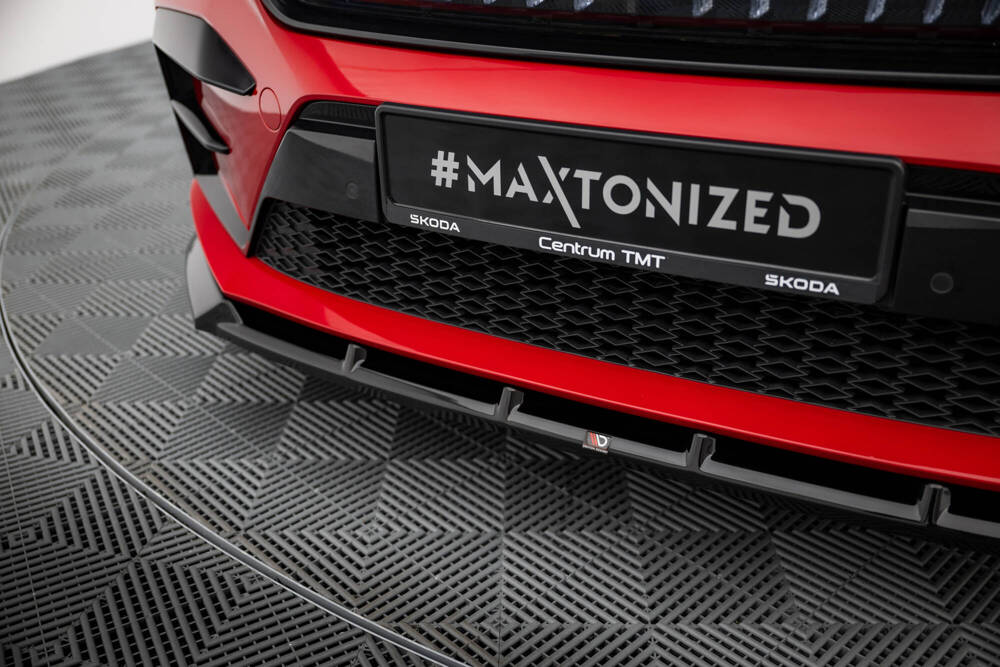 Voorspoiler passend voor Skoda Enyaq Coupe IV
