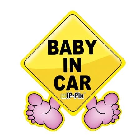 Wif-fix Baby in Car