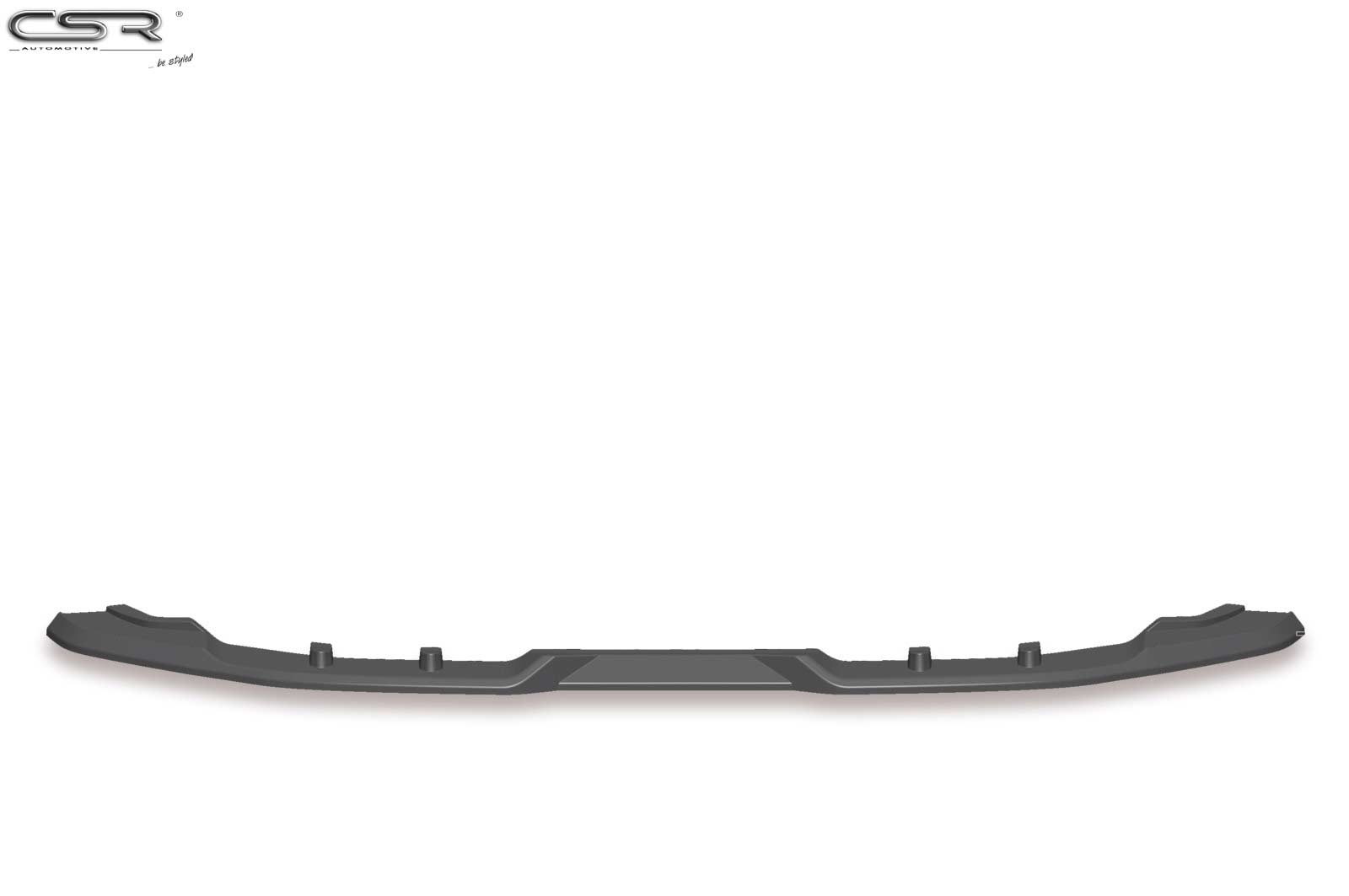 Voorspoiler passend voor VW Golf VII R Mat Zwart