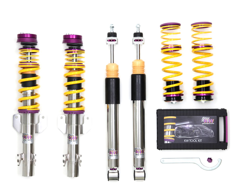 Schroefset KW V3 inox VW Transporter Multivan T7