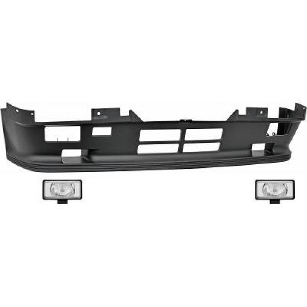 Voorbumper passend voor BMW E30 82-94 Zwart Sport Look 1