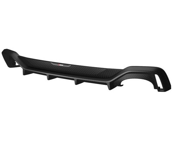 Akrapovič Audi RS6 & RS7 C8 Diffuser Carbon Matte