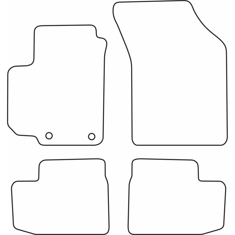 Automatten Velours  Suzuki Swift 2005-2010