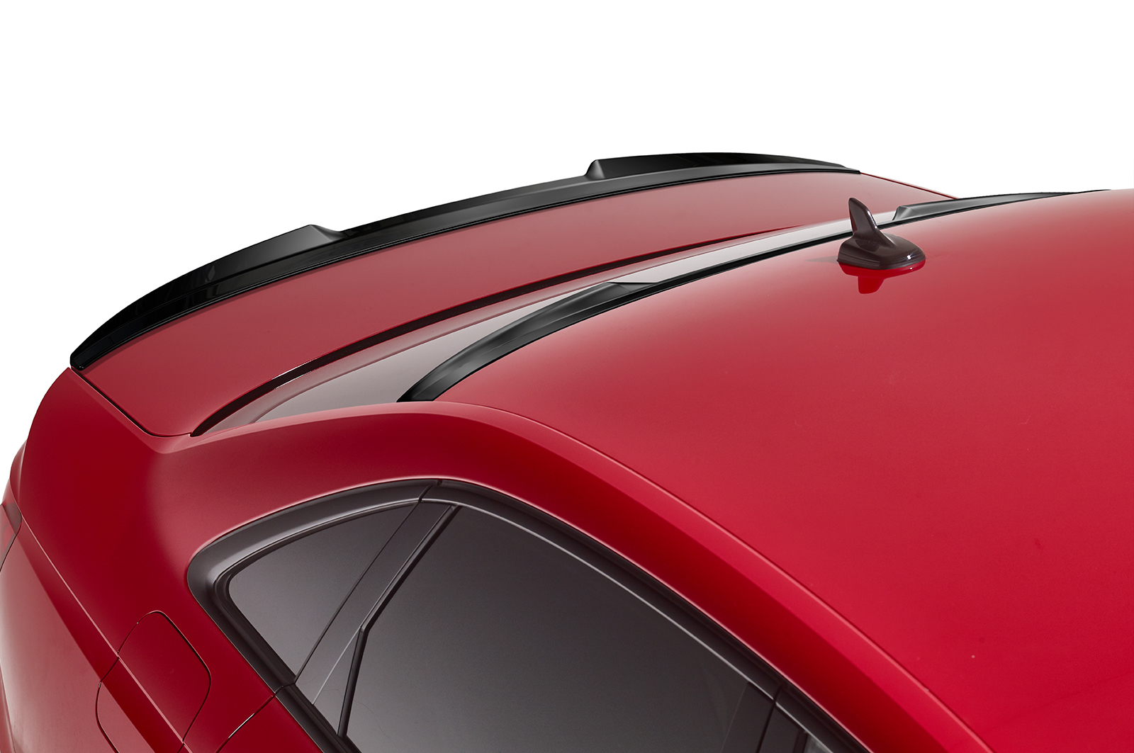 Spoiler passend voor Audi A4/S4 B9 (8W) CSR Glans Zwart