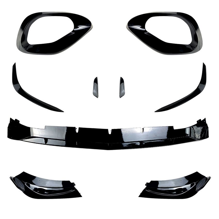 Bodykit Mercedes C Klasse W206 AMG Line Glans Zwart