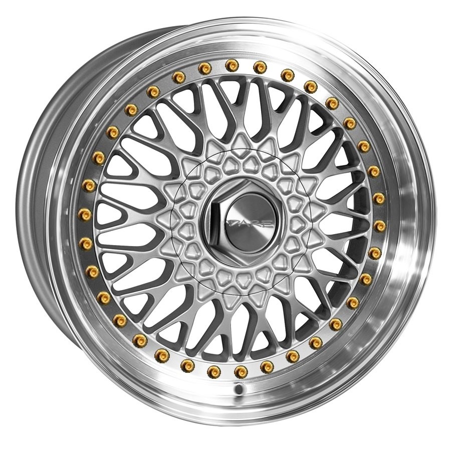 Dare DR-RS Zilver Gouden Boutjes 9.0x16 5x100 ET20
