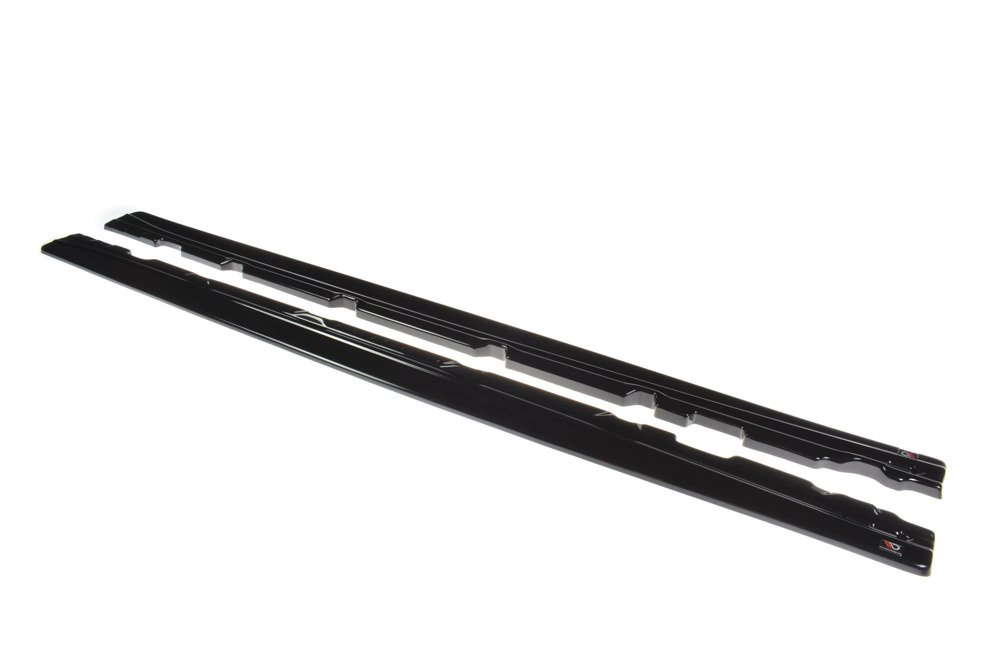 Zijskirts Diffusers Ford Focus MK4 ST-LINE 2018-.. Gloss Black