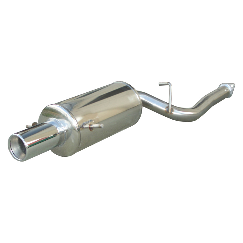 100% RVS Sportuitlaat  Subaru Impreza 4WD 2.0 WRX 2001- 102mm