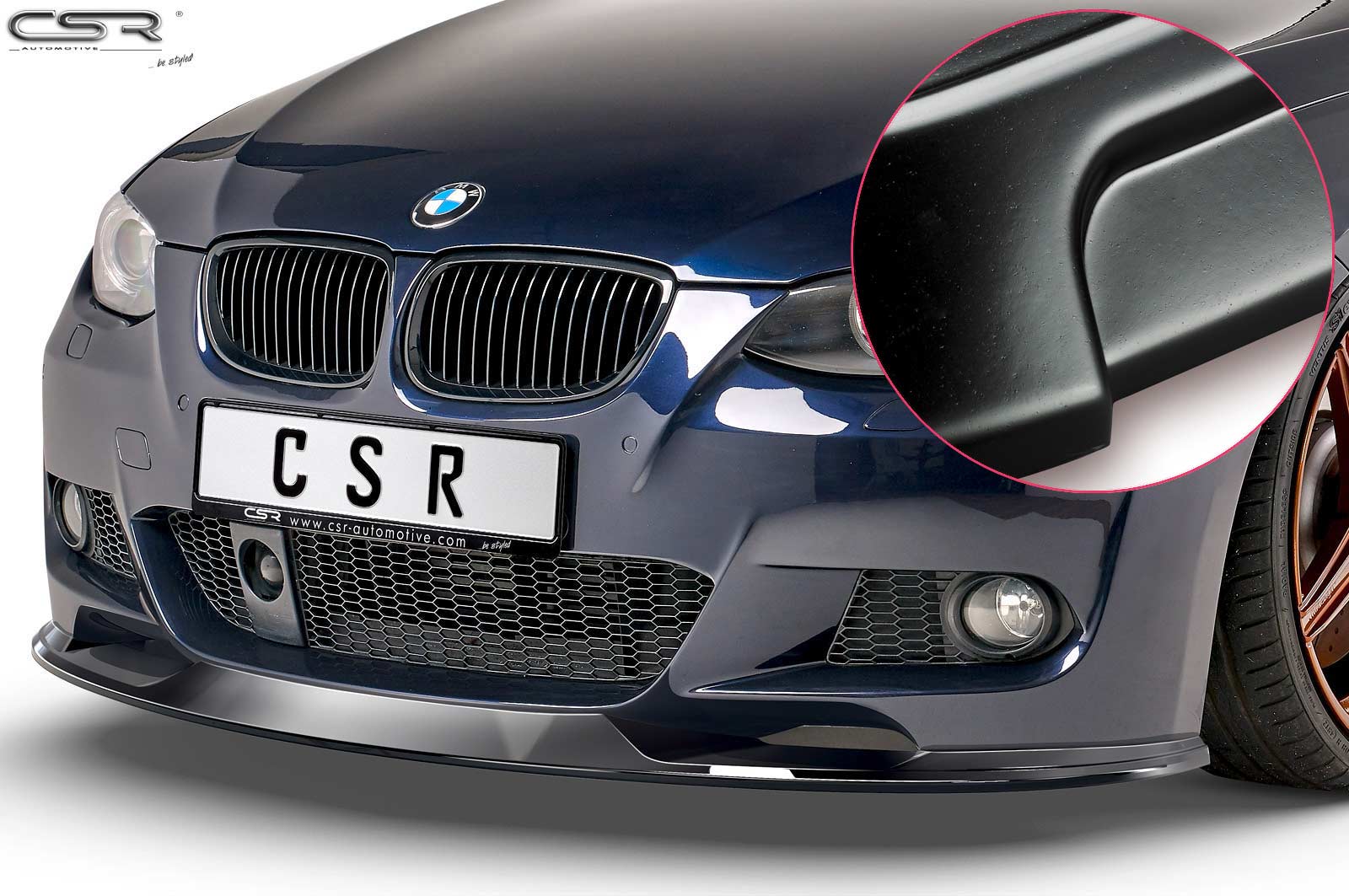 Voorspoiler passend voor BMW 3-serie E92 / E93 M-pakket