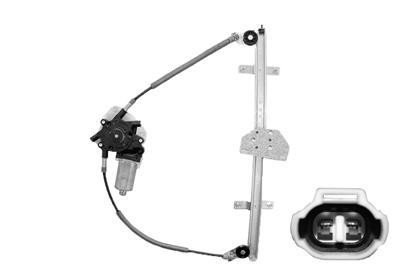 raammechanisme, incl motor, 2 en 4 drs, voorportier, links Suzuk