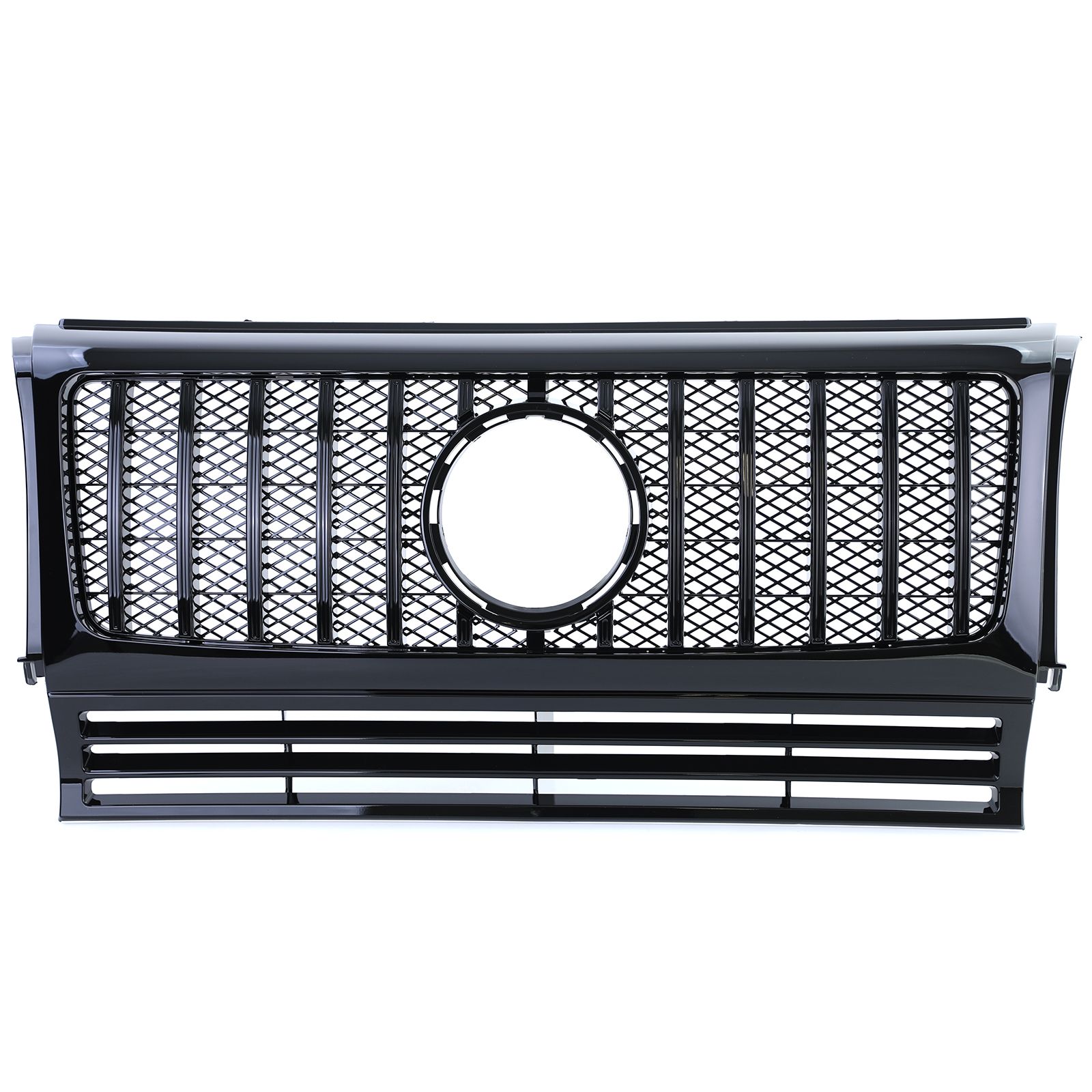 Grill passend voor Mercedes W463 G-Klasse 90-18 Zwart Gaas