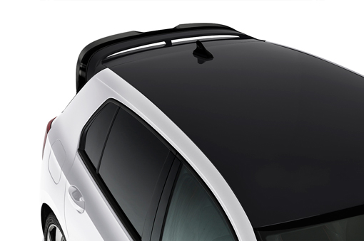 Spoiler passend voor Volkswagen Golf 8 R GTI Clubsport CSR Glans Zwart