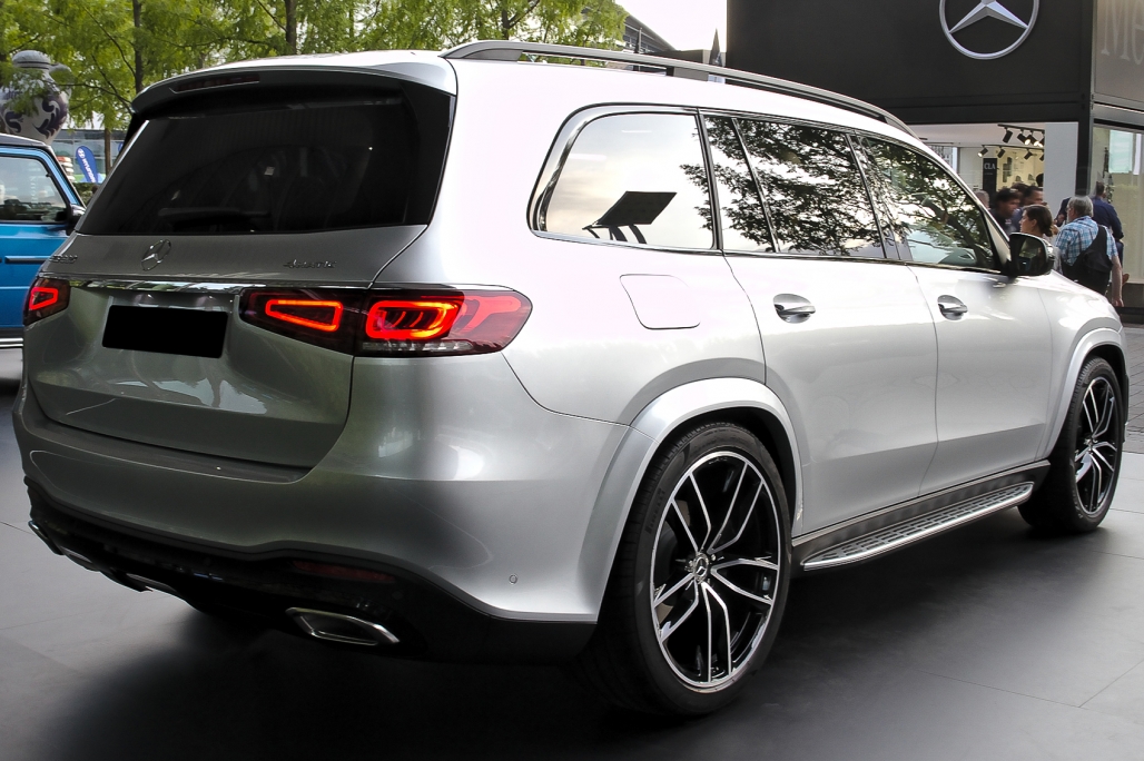 Sidesteps Treeplanken passend voor Mercedes GLS X167 met LED