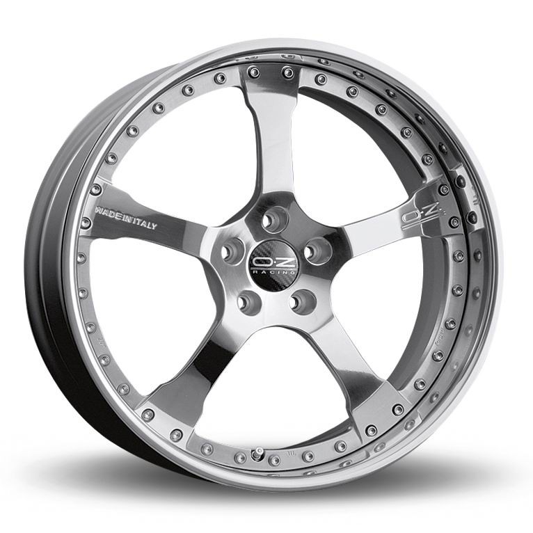 Velgen OZ Raffaello hand polished 9x19 inch 5x114,3 ET20