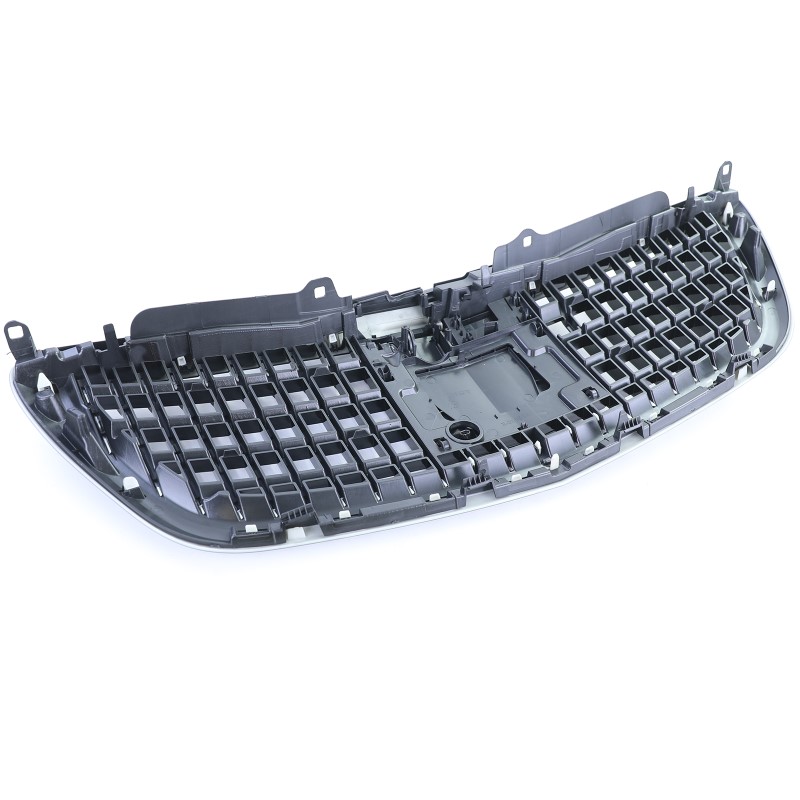 Grill passend voor Mercedes W222 Vertical Design Zwart Nightvision