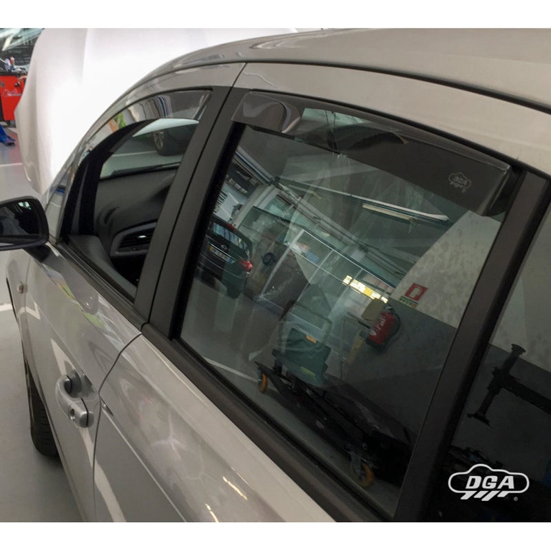DGA Zijwindschermenset  Opel Corsa D & E HB 5-deurs 2006-2019 (4-delig)