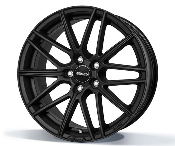 Brock B34 7,5x17 5x112 ET35 zwart mat gelakt (SKM) Velgen