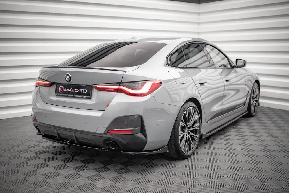 Zijdiffuser V.2 BMW 4 Serie Gran Coupe M Pakket G26 Maxton Glans Zwart