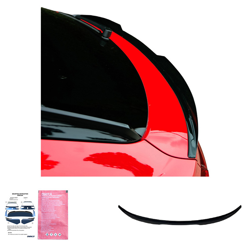 Achterspoiler  Audi Q3 (F3N) Sportback 2019-2025 incl. S-Line/RSQ3 - Glanzend zwart