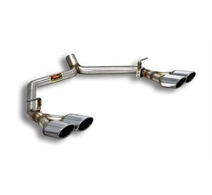 MERCEDES W163 ML 400 Cdi -> 04 Supersprint Tailpipes kit R. + L.