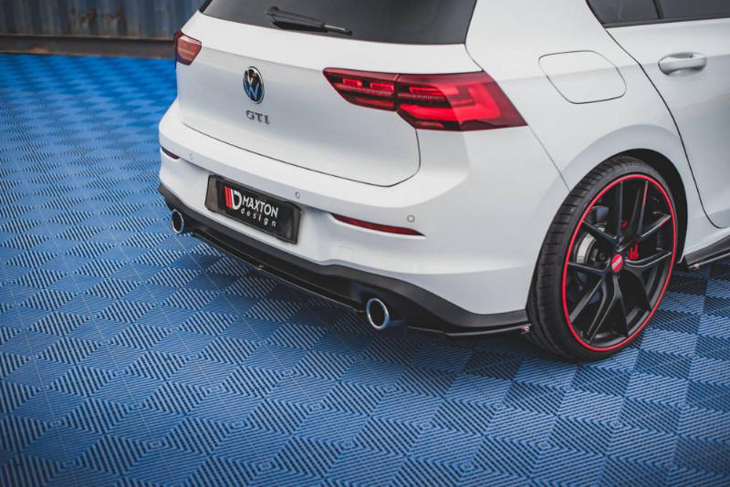 Diffuser passend voor Volkswagen Golf 8 GTI Glans Zwart