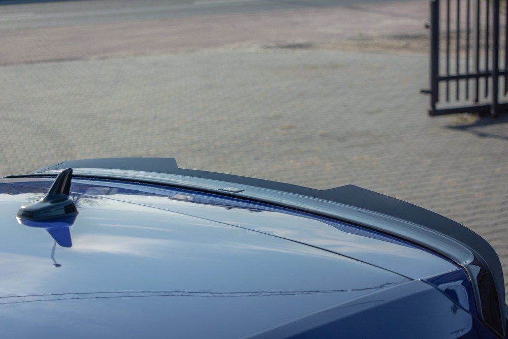 Opzetstuk Spoiler passend voor VW Golf 7/7.5 R / GTI Facelift Glans Zwart