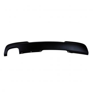 Diffuser Achterbumper F10 enkele uitlaat links ABS zwart
