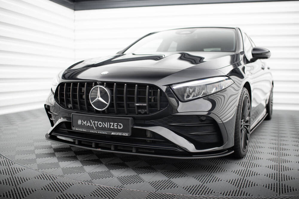 Voorspoiler passend voor Mercedes A Klasse AMG Pakket / A35 AMG Maxton Street Pro