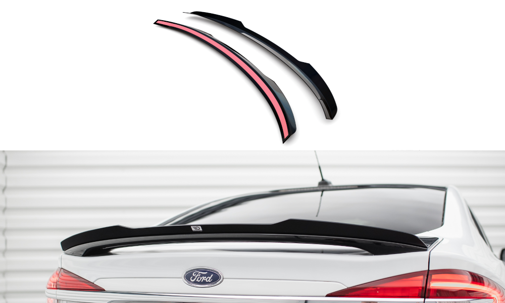 Spoiler Ford Mondeo Sport Facelift Maxton Glans Zwart