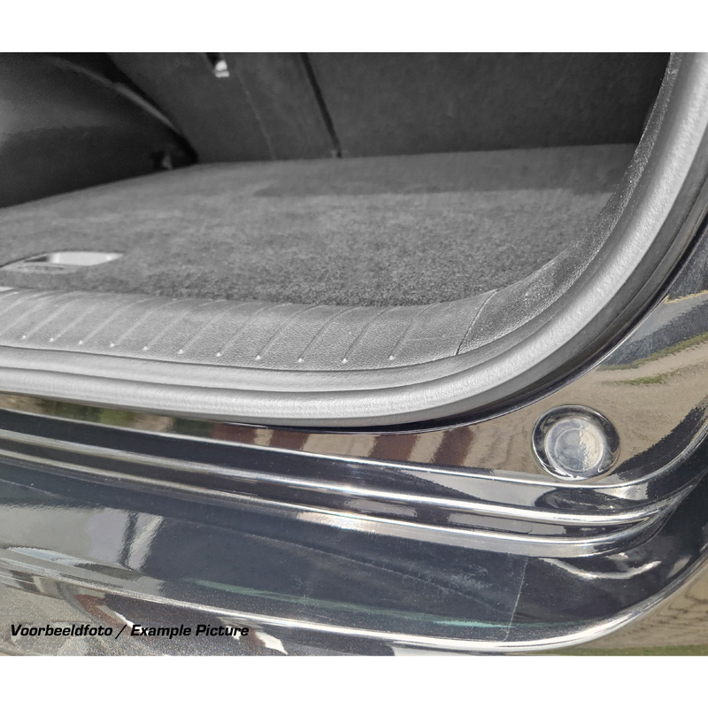 Pasklare Achterbumperbeschermfolie  Audi Q3 (8U) Quattro S-Line 2011-2018 - Transparant