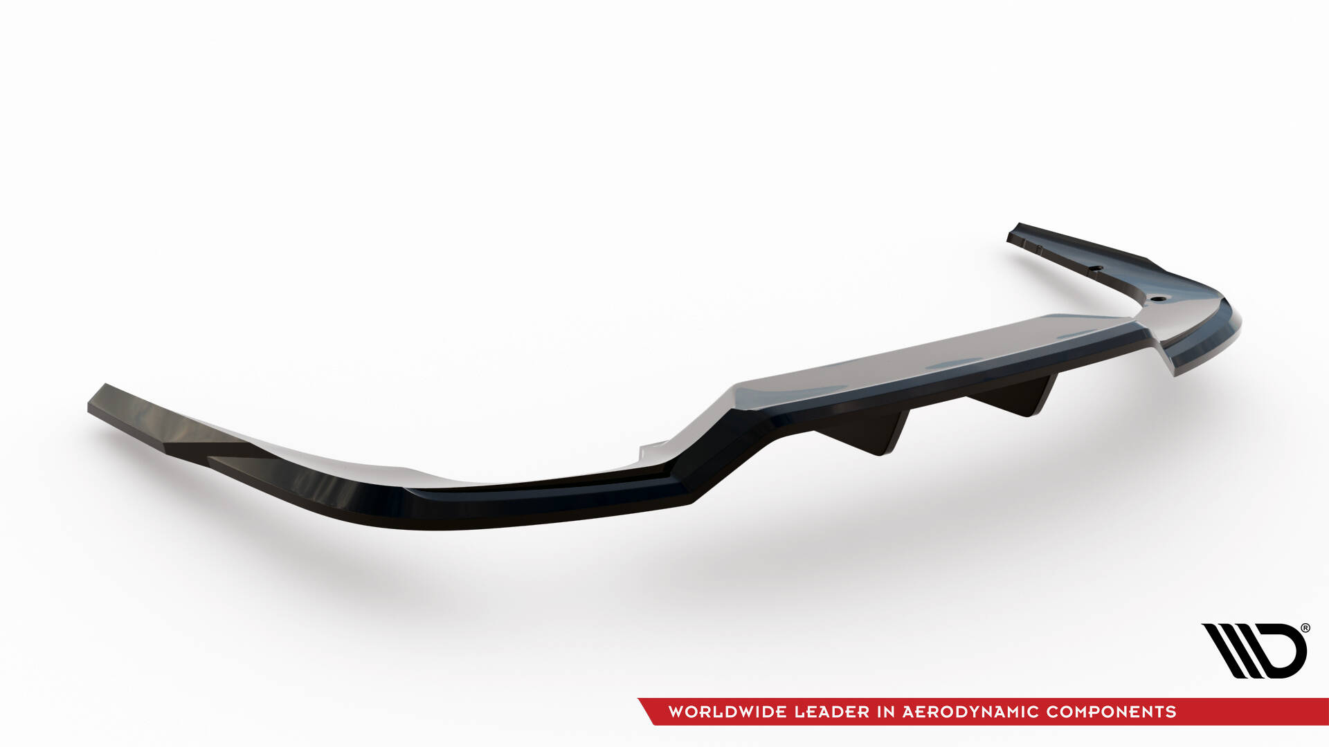 Achter Diffuser passend voor Volkswagen Passat B9 Maxton Glanzend zwart