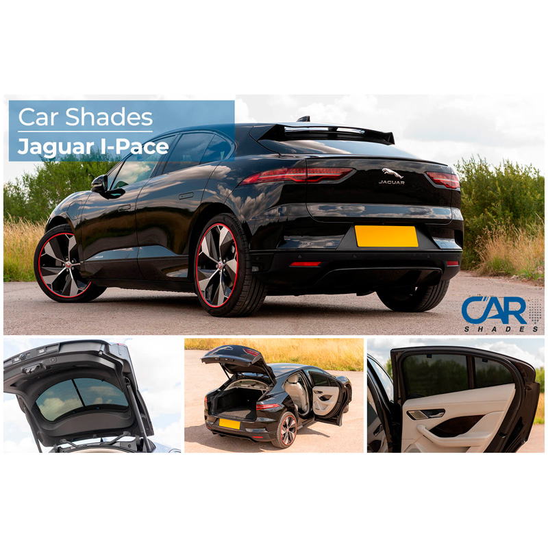 Set Car Shades  Jaguar I-Pace 2018- (6-delig)