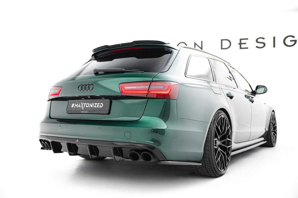 Achter Diffuser passend voor Audi S6 Avant C7 Maxton
