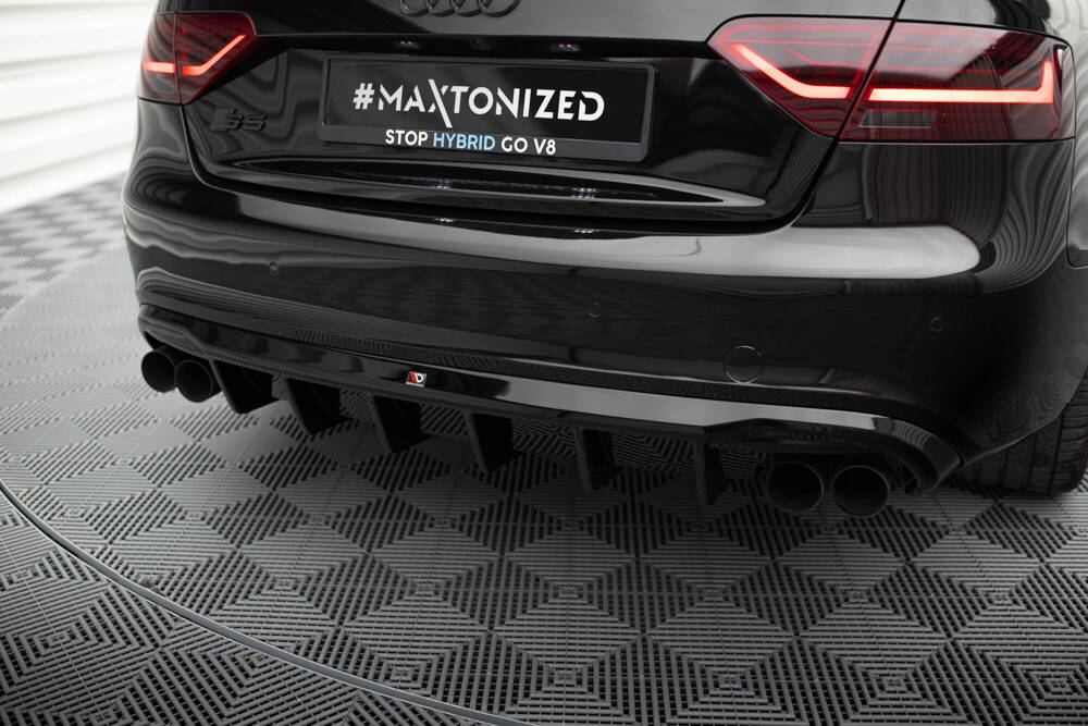 Achter Diffuser passend voor Audi S5 Coupe / Cabrio S-line 8t
