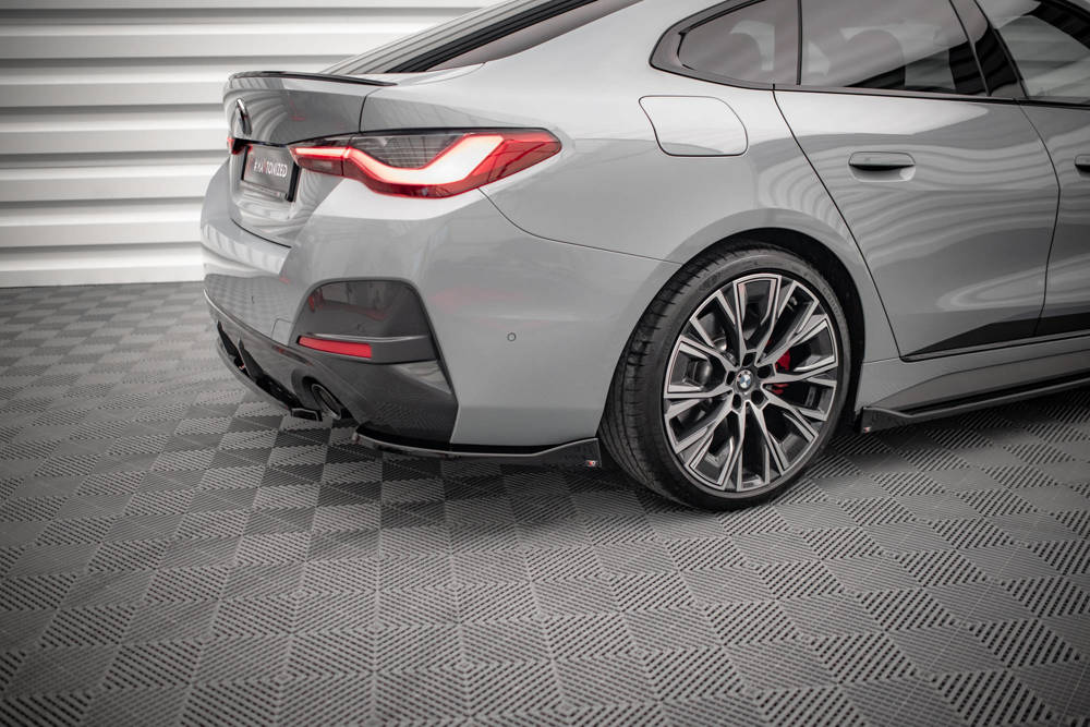 Zijdiffuser V.2 BMW 4 Serie Gran Coupe M Pakket G26 Maxton Glans Zwart
