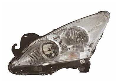 koplamp, Valeo, H7+H7, elektr verstelb, incl stelmotortje, recht