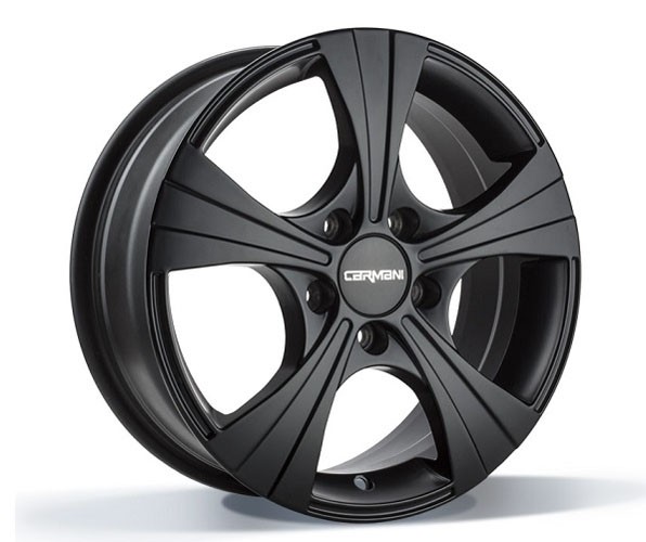 Carmani CA11 Rush 7,5x17 5x112 ET35 mat zwart Velgen