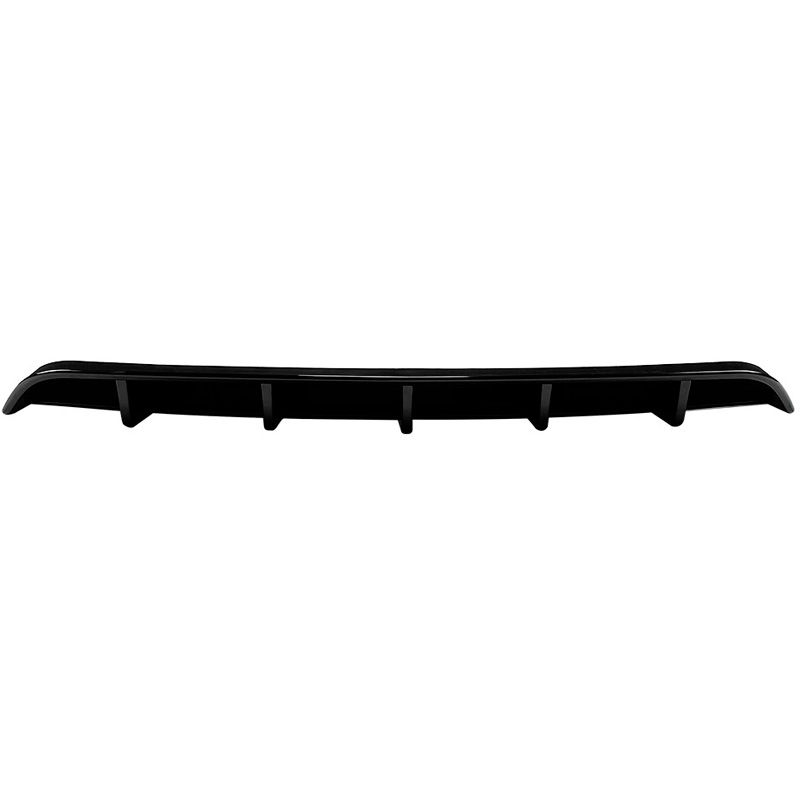 Achterbumperskirt (Blades/Diffuser)  Volkswagen Up! 2011-2016 excl. Facelift (Glanzend Zwart ABS)