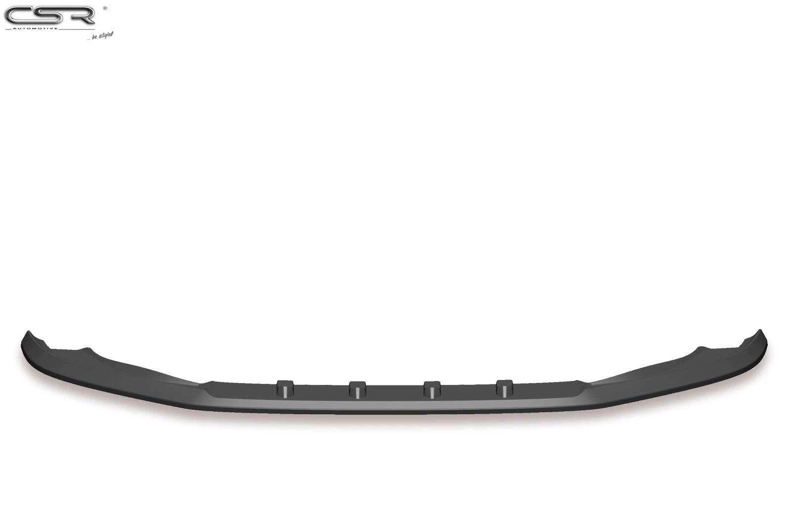 Voorspoiler passend voor VW Golf 6 R Glans Zwart – 12/2009–10/2012