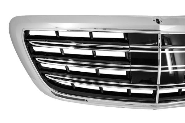 Grill passend voor Mercedes W222 S65 Design Chroom