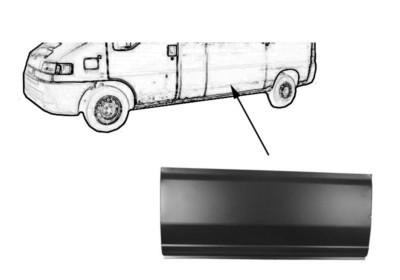 zijpaneel, lange wielbsis, links Peugeot Boxer, 1994-2002