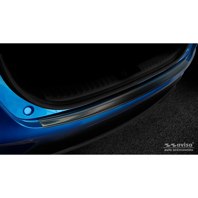 Zwart RVS Achterbumperprotector  Kia XCeed 2019-