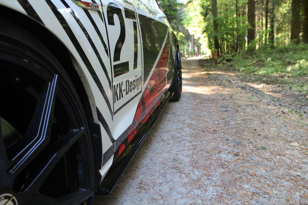 Zijskirts passend voor VW Golf 7 GTI Clubsport Racing