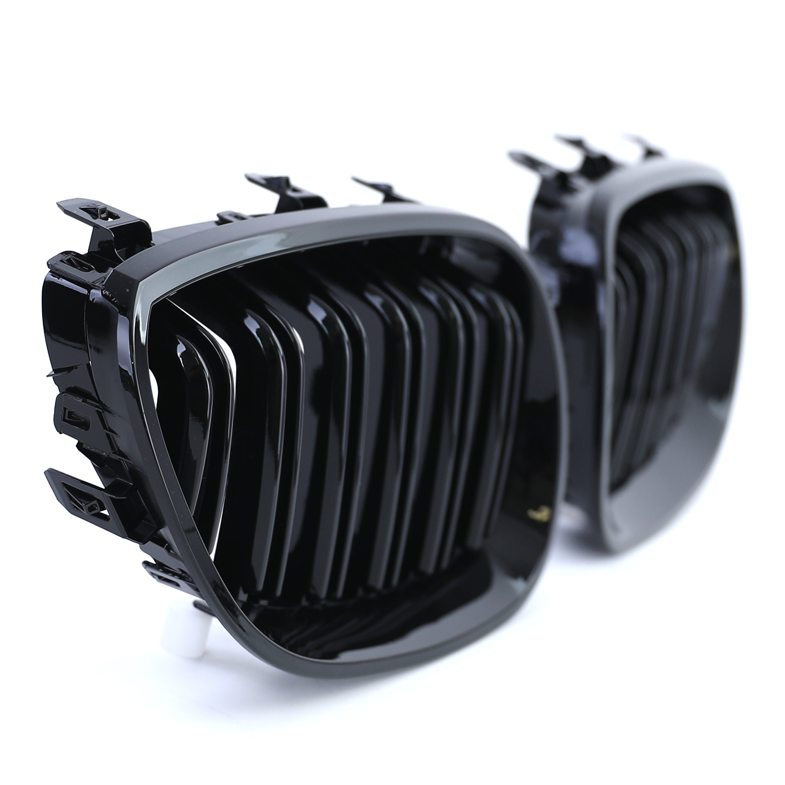 Grill Nieren passend voor BMW E60/61 05-10 Glans Zwart