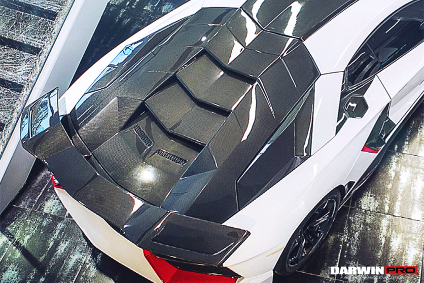 Lamborghini Aventador LP700 Coupe BKSS Style Carbon Fiber Motorkap 2011-2016