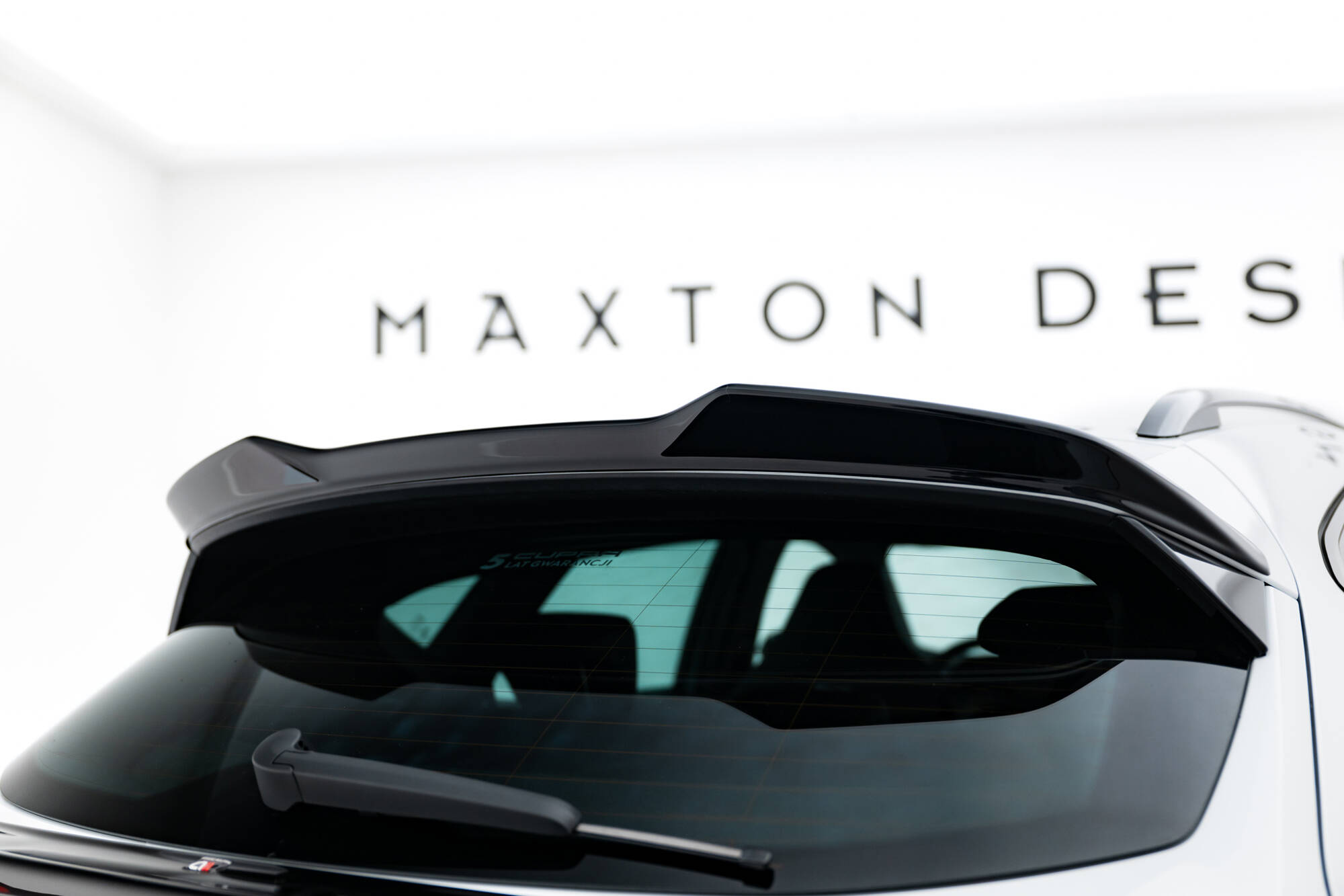 Spoiler passend voor Cupra Formentor Maxton Glans Zwart